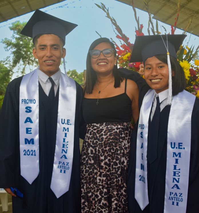 Two Class of 2021 graduates at NPH Bolivia